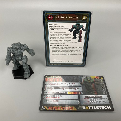 Battletech victor skirmisher - battletech,