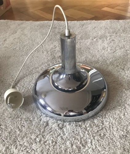 Pendelleuchte chrom 70er jahre - 70er,