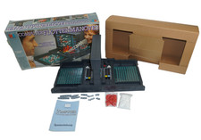 MB Spiele Computer Flottenmanöver elektronisches Brettspiel 1977 vollständig Set