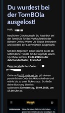Böhse Onkelz TomBOla Code -