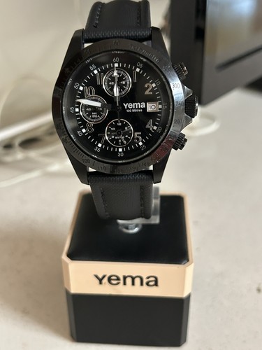 Yema chronograph quarz - yema, schwarz