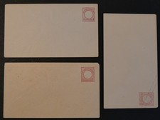 DR Ganzsachen U 3 A, U 4 A und
