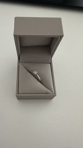 Ring weißgold 375 mit - ,
