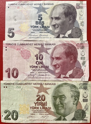 Türkei 10 20 lira - türkei, 5/10/20