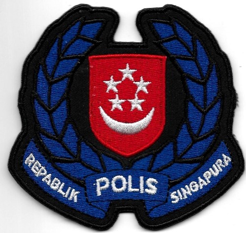 Singapur polizei abzeichen - polizei,