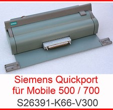 PORT REPLICATOR SIEMENS MOBILE 500 700 QUICKPORT S p/n S26391-K66-V300