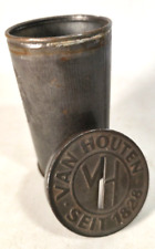 RAR! Van Houten Art Dèco Schokolade Kakao Spardose Blechdose Landhaus 1920