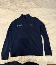 Tommy Hilfiger x Mercedes AMG F1 Pullover | Herren | Größe L | Navy