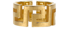 Versace Greca Ring Messing Q