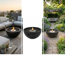 Bioethanol-Außenkamin Schale