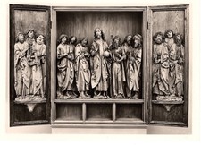 Ansichtskarte unbeschrieben Heidelberg Zwölfbotenaltar Tilman Riemenschneider