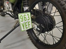 Moped Edelstahl-Kennzeichenhalter Simson S50/S51 + Enduro*
