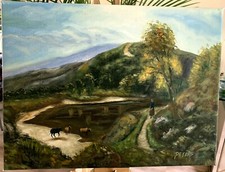 Ölgemälde Landschaftsbild