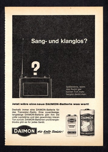 3w5590 alte reklame von 1964 - 3w5590/,