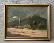 Charmantes kleines Ölbild