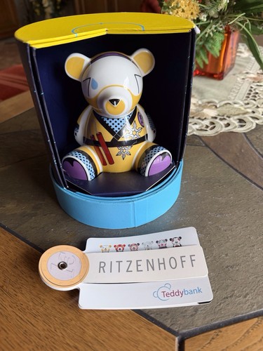 Ritzenhoff teddybank porzellan - teddybank,