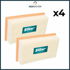 Flachfilter filter ersatz - 4x,