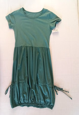 💙 Damen Midi Ballon Kleid