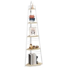 Homcom stufiges eckregal - homcom,