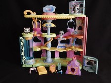 LPS Hotel, Littlest Pet Shop Spielset großes Haus, mit 3 Figuren und Zubehör