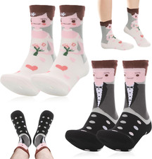 2 Paar Hochzeit Socken für