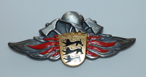 Feuerwehr metall abzeichen - metall,