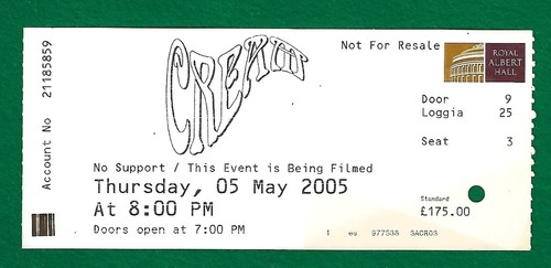 2005 cream eric - eric, clapton