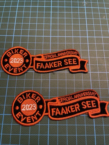 Motorrad biker patch faak - faak, 2023