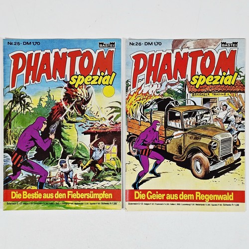 1981 bastei comic phantom - 2x,