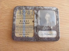 Bahnfahrschein  Brühl - Köln