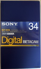 SONY Digital Betacam BCT-D34L