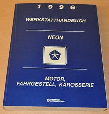 Werkstatthandbuch Chrysler 1996 Neon Motor,Fahrgestell,Karosserie