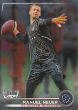 Manuel Neuer Torwart Bayern beim Abschlag eines Rugby Ball Fußball Sammelkarte 1