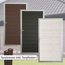 WPC / BPC Sichtschutzzaun Tor