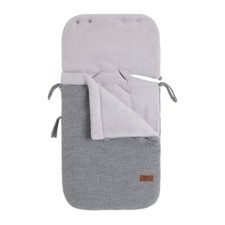 Babys Only Fußsack Autositz 0+ Flavor Kinderwagen Zubehör grau Stoff SEHR GUT