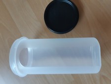 TUPPERWARE Tupper Eidgenosse rund 1,1 l schwarz Aufbewahrung Dose NEU