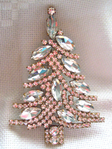 Strass brosche - strass,