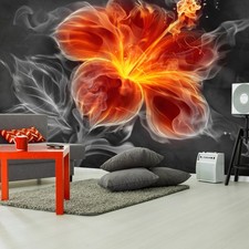 Blumen Feuer Violett Dunkel