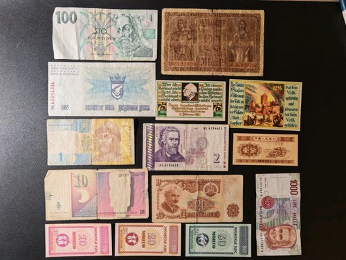 Banknoten aus aller - aus, welt