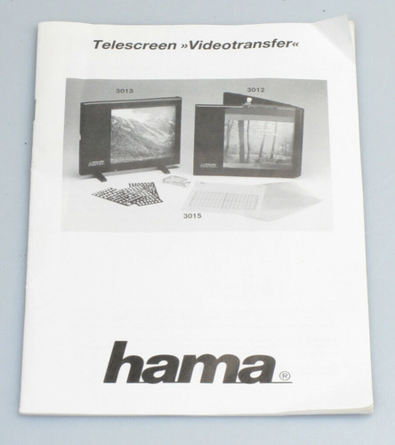Hama bedienungsanleitung - hama,