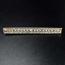 Filigrane Art Deco Brosche