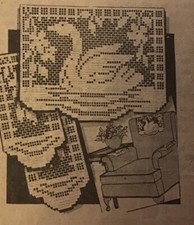 6015 Vintage Filet Swan Chair