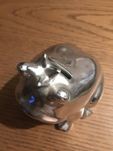 Spardose froschkönig silber - spardose,