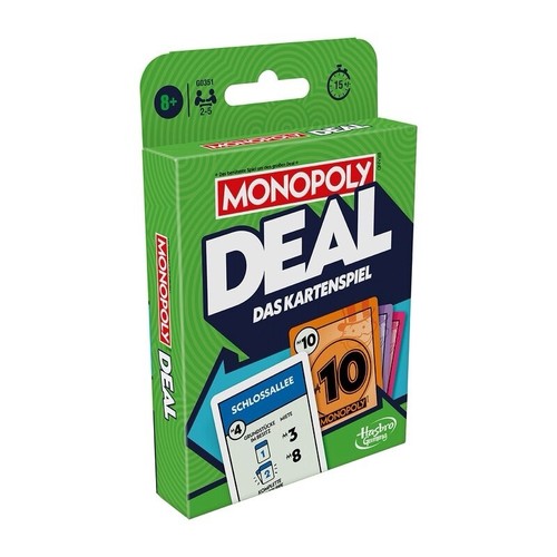Monopoly deal das - monopoly, kartenspiel