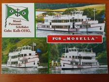 Postkarte 2542 nicht gelaufen, FGS Mosella, Ansichtskarte, Sammlung
