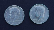 2X Half Dollar Kennedy Silber