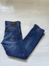 Hugo Boss Orange Jeans Hose Gr. 32/30 Blau Denim Jeanshose