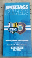 Programm 25/26 Chemnitzer FC -