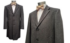 Herren Mantel Knielang