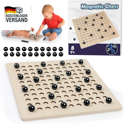 Magnetisches schachspiel mit - magnetisches,
